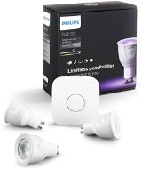 Philips Hue White and Color ambiance 6.5W GU10 starter kit - LED izzó