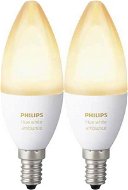 Philips Hue White Ambiance, 6 W, E14, 2 db-os készlet - LED izzó
