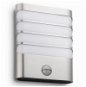 Philips - LED outdoor lighting with sensor 1xLED/3W IP44 - Wall Lamp