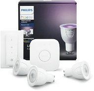 Philips Hue White and Color ambiance 6.5W GU10 starter kit - LED žiarovka