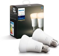 LED Bulb Philips Hue White 9.5W E27 2 piece set - LED žárovka