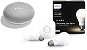 Philips Hue White 8.5W E27 starter kit + Google Home Mini Chalk - LED žiarovka