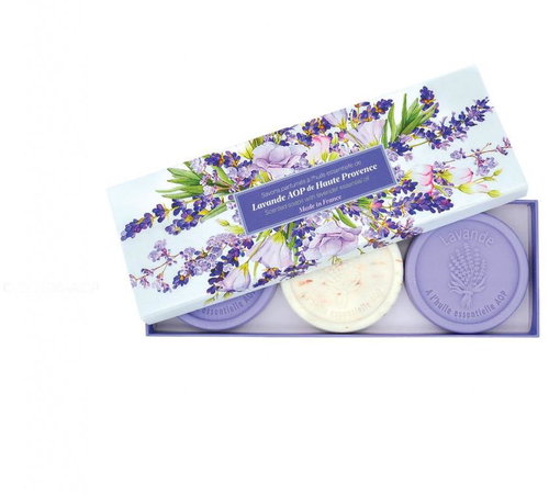 Esprit Provence Dárková sada mýdel 3 × 100 g - Levandule - Cosmetic Gift Set - Main image