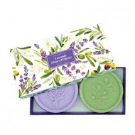 Esprit Provence Gift set of soaps 2 pcs- Lavender & Olive Blossom - Cosmetic Gift Set