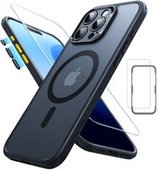 ESR Classic Pro Case (HaloLock) Set, Compatible with iPhone 16 Pro, Frosted Black - Phone Cover