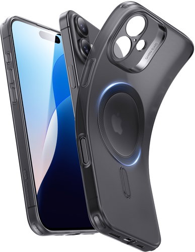 ESR Zero Clear Case (HaloLock), Compatible with iPhone 16, Frosted Black - Handyhülle - Hauptbild