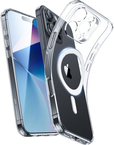 ESR Zero Clear Case (HaloLock), Compatible with iPhone 16 Pro, Clear - Phone Cover - Main image