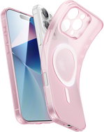ESR Zero Clear Case (HaloLock), Compatible with iPhone 16 Pro, Frosted Pink - Phone Cover