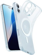 ESR Zero Clear Case (HaloLock), Compatible with iPhone 16 Plus, Frosted Blue - Phone Cover