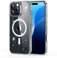 ESR Classic Hybrid Case (HaloLock), Compatible with iPhone 16 Pro, Clear Shimmer - Phone Cover