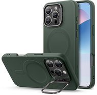 ESR Cloud Soft Case with Stash Stand (HaloLock), Compatible with iPhone 16 Pro, Green - Phone Cover