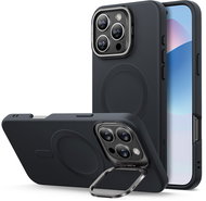 ESR Cloud Soft Case with Stash Stand (HaloLock), Compatible with iPhone 16 Pro Max, Black - Phone Cover