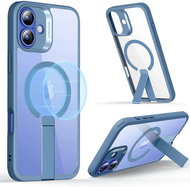 ESR Boost Flickstand Case (HaloLock), Compatible with iPhone 16, Clear Blue - Phone Cover