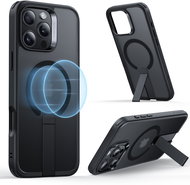 ESR Boost Flickstand Case (HaloLock), Compatible with iPhone 16 Pro, Frosted Black - Phone Cover