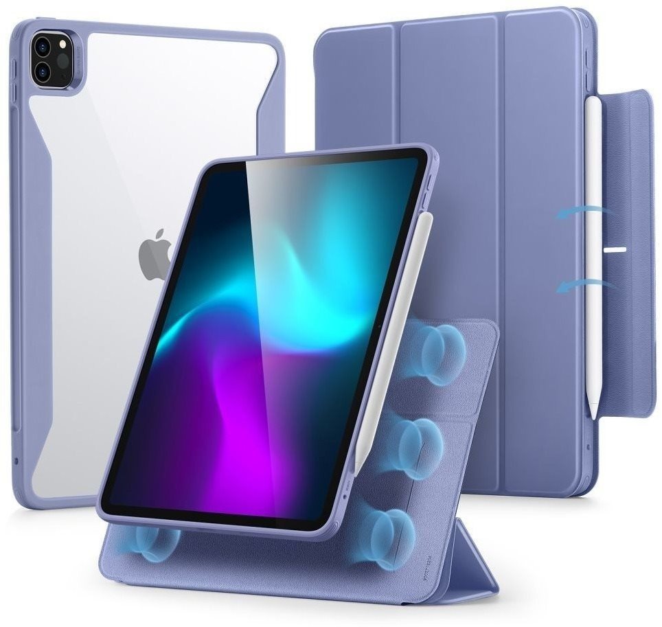 ESR Rebound Hybrid Case 360, Compatible with iPad Pro 13 (2024), Lavender