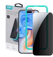 ESR Tempered-Glass Privacy Screen Protector, Compatible with iPhone 15 - Glass Screen Protector