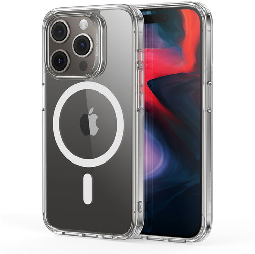 ESR Classic Hybrid Case (HaloLock), Compatible with iPhone 15 Pro Max, Clear - Phone Cover - Main image