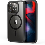 ESR Classic Hybrid Case (HaloLock), Compatible with iPhone 15 Pro Max, Clear Black - Phone Cover