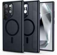 ESR Classic Hybrid Case (HaloLock), Compatible with Samsung Galaxy S24 Ultra, Frosted Black - Phone Cover