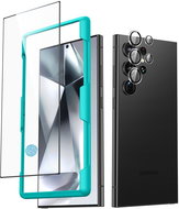 ESR Tempered-Glass Screen Protector Set, Compatible with Galaxy S24 Ultra, 2+1 Pack - Glass Screen Protector