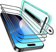 ESR Tempered-Glass Screen Protector, Compatible with iPhone 16 Plus, 3 Pack - Glass Screen Protector