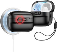 ESR Pulse Magnetic Lock Case (HaloLock), Compatible with AirPods Pro, Black - Headphone Case