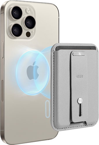 ESR Magnetic Wallet (HaloLock), Light Tan -  MagSafe Wallet - Main image