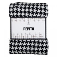 Essex Microfibre Blanket PEPITO 150x200cm Black/White - Blanket