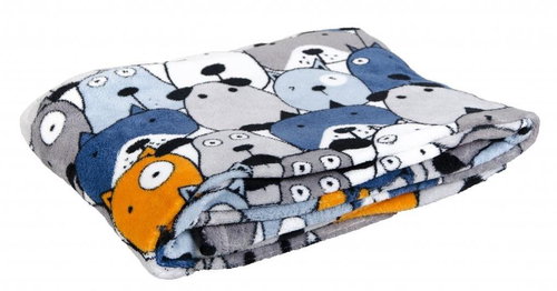 Essex Microfibre Blanket PRIMARY Dog 130x170cm - Blanket - Main image