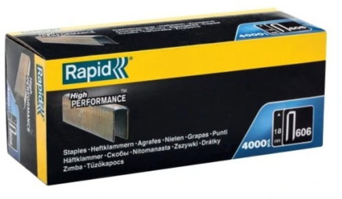 RAPID Staples 606/18mm, 4000pcs, box - Heavy-Duty Staples - Main image