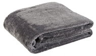 Essex Iceland dark grey, microfiber, 150 × 200 cm - Blanket