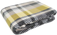Essex Tartanne yellow, microfiber, 150 × 200 cm - Blanket
