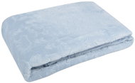 Essex Christmas microfiber blanket Winterland light blue, 150 × 200 cm - Blanket