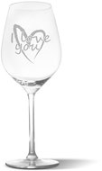SABLIO - I Love you heart 350 ml - Glass