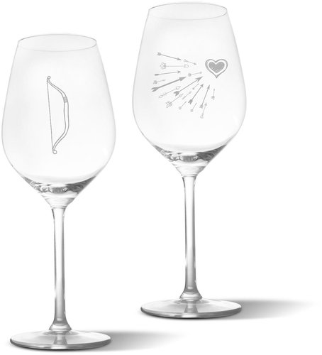 SABLIO - Bow and arrows 2×350 ml - Glass - Main image