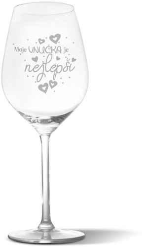 SABLIO - My granddaughter is the best 350 ml - Glass - Main image