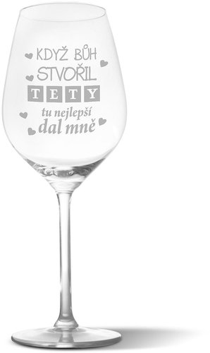 SABLIO - When God created aunts 350 ml - Glass - Main image