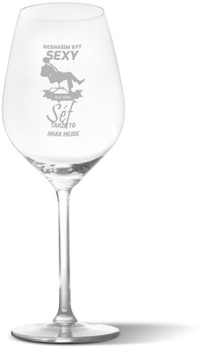SABLIO - I hate to be sexy, but I'm the boss 350 ml - Glass - Main image