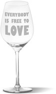 SABLIO - Everybody is free to love 350 ml - Glass
