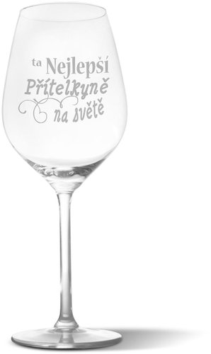 SABLIO - The best girlfriend in the world 350 ml - Glass - Main image