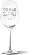 SABLIO - This is the best grandmother in the world 350 ml - Glass