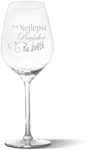 SABLIO - The best brother in the world 350 ml - Glass - Main image