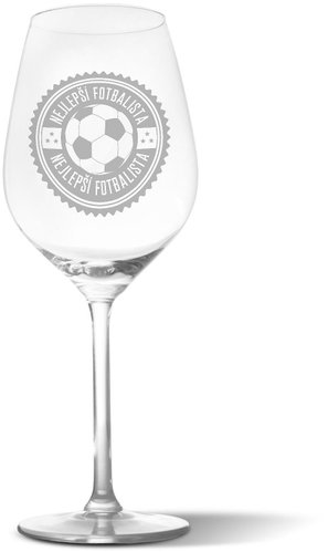 SABLIO - The best footballer 350 ml - Glass - Main image