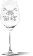 SABLIO - Born to ride a motorcycle 350 ml - Glass