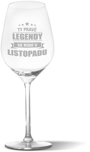 SABLIO - The true legends are born in November 350 ml - Glass - Main image
