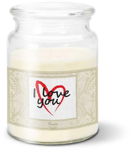 SABLIO - I Love you 500 g - Svíčka - Main image