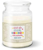 SABLIO - Když Bůh stvořil tchány 500 g - Svíčka