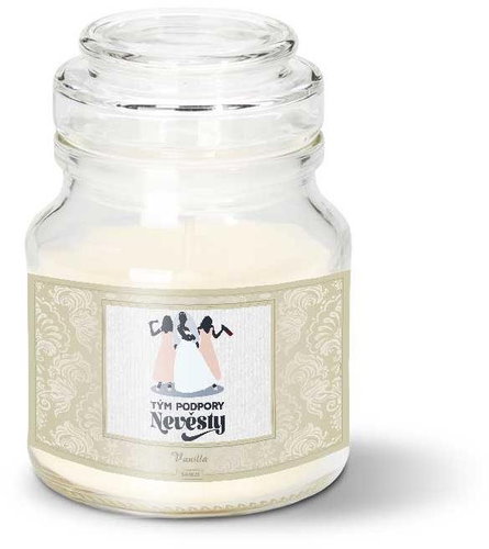 SABLIO - Tým podpory nevěsty 120 g - Svíčka - Main image