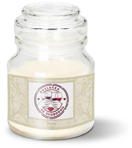 SABLIO - Rozlučka se svobodou 120 g - Svíčka - Main image