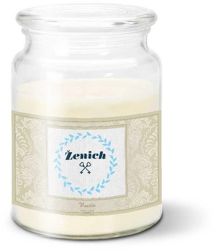 SABLIO - Ženich 500 g - Svíčka - Main image